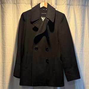 Calvin Klein Women's Classic Black Peacoat